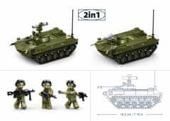 Sluban Army Modely Bojové vozidlo BMD-25