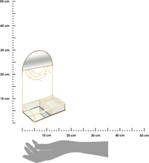 Dekorstyle Stojan na šperky ISRA zlatý