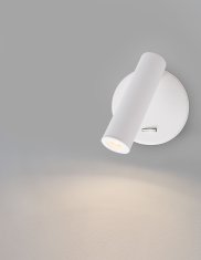 Nova Luce Nova Luce Moderní nástěnná LED lampička Laredo s nastavitelným spotem - 3 W LED, chrom NV 8140522