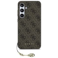 Guess Originální kryt GUESS - hardcase 4G Charms Collection GUHCS24FEGF4GBR pro Samsung Galaxy S24 FE Brown