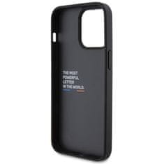 MobilPouzdra.cz Kryt BMW BMHCP15X22PTDK Apple iPhone 15 Pro Max Leather Stamp Tricolor black