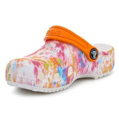 Crocs Dětský dřevák Classic Tie Dye Graphic velikost 29