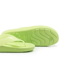 Crocs Žabky bledě zelené 34 EU Splash Glossy Flip