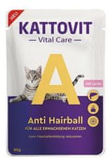 Kattovit Kapsička Vital Care Anti Hairball losos 85g