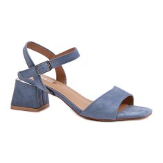 Sandály Model Leisha LT33-10 Blue - Krok ve velkém stylu velikost 41