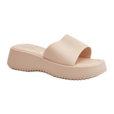 Sandály Žabky Model Vimarils 695-01 Light Beige - Krok ve velkém stylu velikost 41