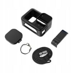 Puluz Sada Pouzdro Pouzdro Víčko Klapka USB kabel Popruh pro GoPro HERO 13 BLACK