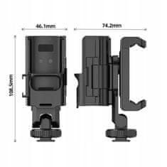 Puluz Adaptér Pouzdro Pouzdro pro DJI OSMO POCKET 3 na ISO Závit 1/4'' Držák Telefon