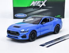 Welly Ford Mustang (2024) Modrá WELLY 1:24