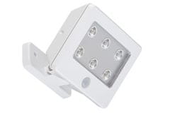 BRILONER BRILONER LED venkovní svítidlo s čidlem 12 cm 6x0,06W 7lm bílé BRI 2276-066