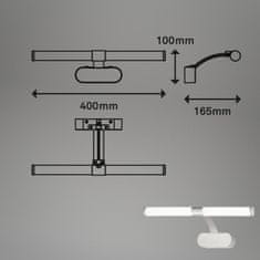 BRILONER BRILONER LED svítidlo k zrcadlu 40 cm 6 W 720lm chrom BRI 2121014