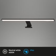 BRILONER BRILONER LED svítidlo k zrcadlu 60 cm 8W 780lm černá BRI 2104-115