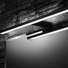 BRILONER BRILONER LED svítidlo k zrcadlu 60 cm 8W 780lm černá BRI 2104-115