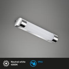 BRILONER BRILONER LED nástěnné svítidlo do koupelny 35,2 cm 8W 720lm chrom IP44 BRI 2051-018