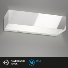 BRILONER BRILONER LED nástěnné svítidlo 36 cm 8W 800lm chrom BRI 2204-018