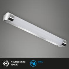 BRILONER BRILONER LED nástěnné svítidlo 59,2 cm 10W 1200lm chrom IP44 BRI 2051-118