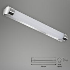 BRILONER BRILONER LED nástěnné svítidlo 59,2 cm 10W 1200lm chrom IP44 BRI 2051-118