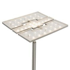 BRILONER BRILONER LED stojací svítidlo s dotykovým vypínačem 180 cm 3x7,5W 750lm matný nikl BRILO 1328-022