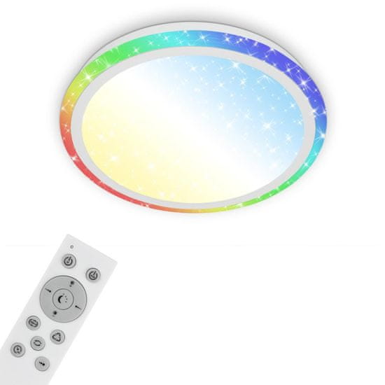 BRILONER BRILONER RGB LED stropní svítidlo, noční světlo, stmívatelné BRILO 3377-016