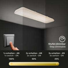 BRILONER BRILONER LED stropní svítidlo 115,7 cm 48W 5100lm bílé BRILO 3042-016