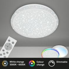 BRILONER BRILONER RGB LED stropní svítidlo, noční světlo, stmívatelné BRILO 3377-016