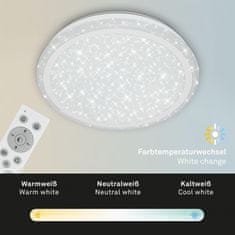 BRILONER BRILONER RGB LED stropní svítidlo, noční světlo, stmívatelné BRILO 3377-016