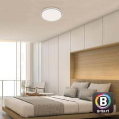 BRILONER BRILONER LED CCT Smart stropní svítidlo pr. 49 cm 42W 4500lm chrom BRILO 3065-014