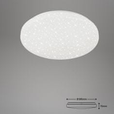 BRILONER BRILONER LED hvězdné nebe stropní svítidlo pr. 38,5 cm 18W 2200lm bílé BRI 2360-016