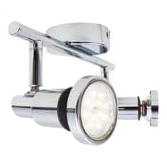 BRILONER BRILONER LED bodové svítidlo 27,5 cm 2xGU10 9,6W 800lm chrom BRI 2992-028