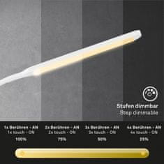 BRILONER BRILONER LED stojací svítidlo, 126,5 cm, LED modul, 6W, 600lm, bílé BRILO 1472016