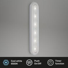 BRILONER BRILONER LED Lero Indoor 30,5 cm 1,5W 133lm stříbrná BRI 2281-014