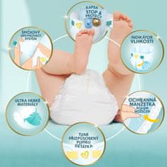 Pampers Premium Care plenky vel. 2 (224 ks plenek) 4-8 kg Měsíční balení