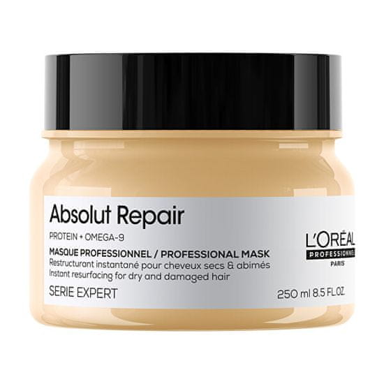 Loreal Professionnel Intenzivně regenerační maska pro poškozené vlasy Serie Expert Absolut Repair Gold Quinoa + Protein (