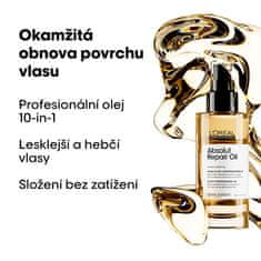 Loreal Professionnel Multifunkční olejová bezoplachová péče s proteinem a zlatou quinoou pro suché a poškozené vlasy Seri (Objem 90 ml)