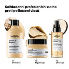 Loreal Professionnel Multifunkční olejová bezoplachová péče s proteinem a zlatou quinoou pro suché a poškozené vlasy Seri (Objem 90 ml)