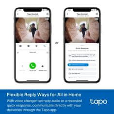 TP- Link Tapo D235 Videokamera s domovním zvonkem