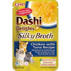 Inaba Dashi Delights Silky kaps. kuře a tuňák 40 g