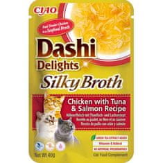 Inaba Dashi Del. Silky kaps. kuře,tuňák,losos 40 g