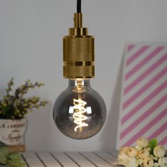 Toolight Závěsná stropní lampa rám měď APP349-1CP