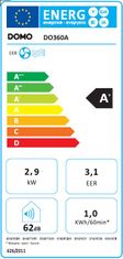 Domo Mobilní klimatizace 10000 BTU - DOMO DO360A