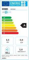 Domo Mobilní klimatizace 12000 BTU - DOMO DO324A