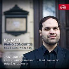 Jan Bartoš: Mozart: Klavírní koncerty - CD