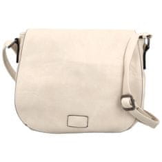 Urban Style Menší dámská crossbody s velkou klopou Rashida, béžová