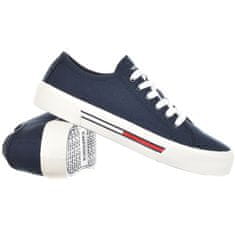 Tommy Hilfiger Boty tmavomodré 38 EU Tommy Jeans Low Cut