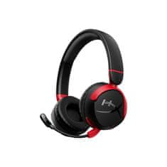 HyperX HP Cloud Mini/BT/Bezdrát/Černá-červená