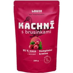 Louie kaps.pro psy kachní s brusinkami 150g