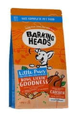 BARKING HEADS Little Paws Bowl Lickin Good Chick 1,5kg