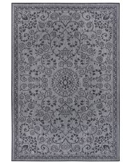 NORTHRUGS Kusový koberec Twin Supreme 105452 Leyte Night Silver – na ven i na doma 80x150