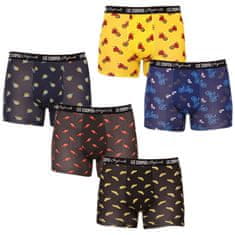 Lee Cooper 5PACK pánské boxerky vícebarevné (LCU3200700E-1763083) - velikost XXL