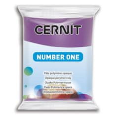 Cernit NUMBER ONE 56g slézová fialová